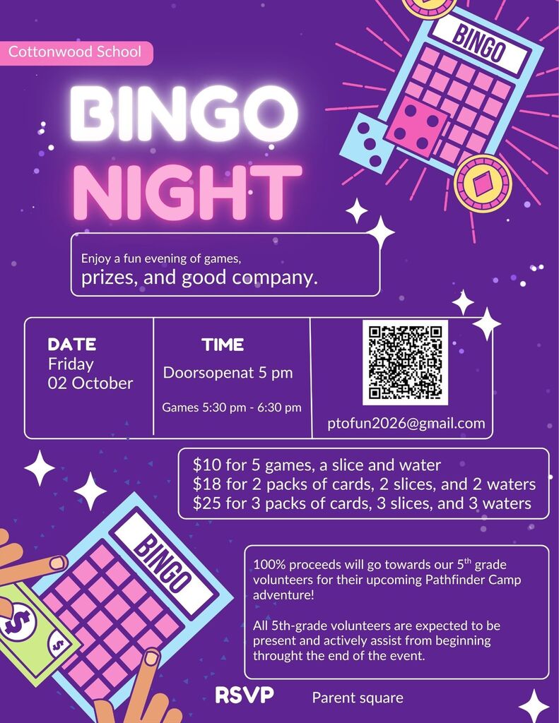 PTO - BINGO Night 