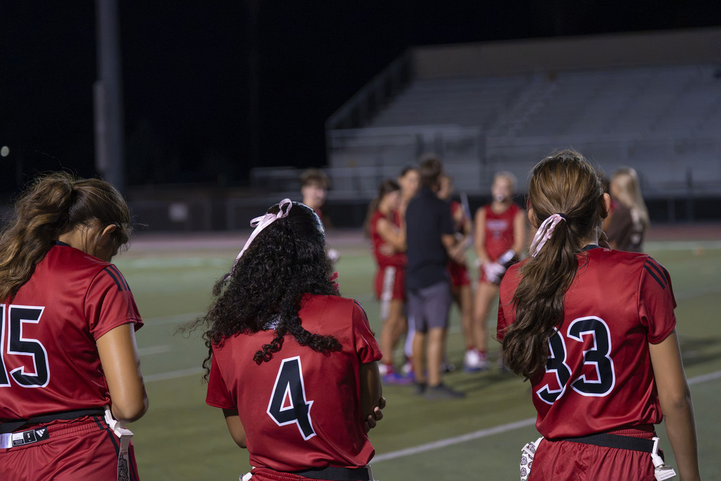 Hemet High Girls Flag Football Game