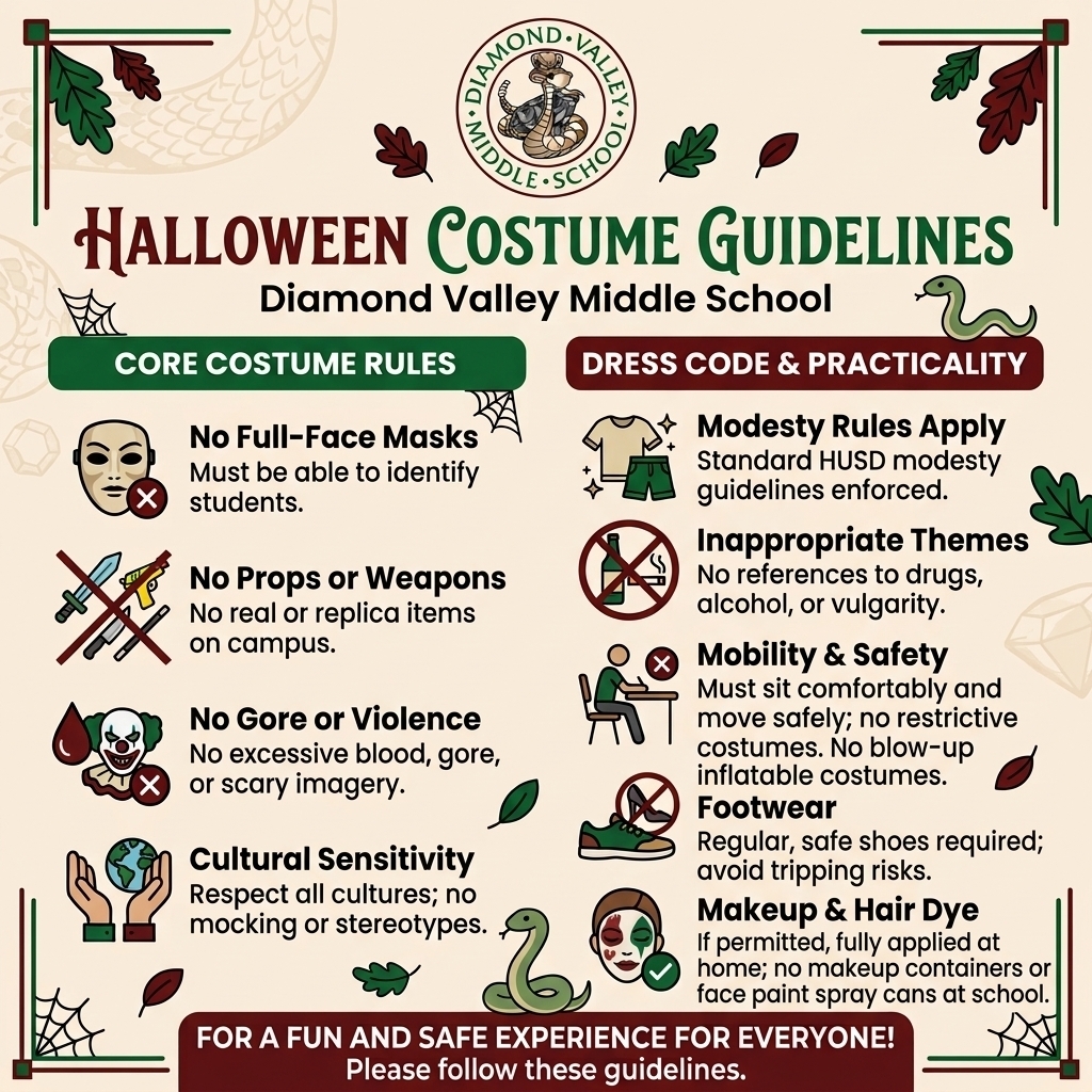 Halloween Costume Guidelines
