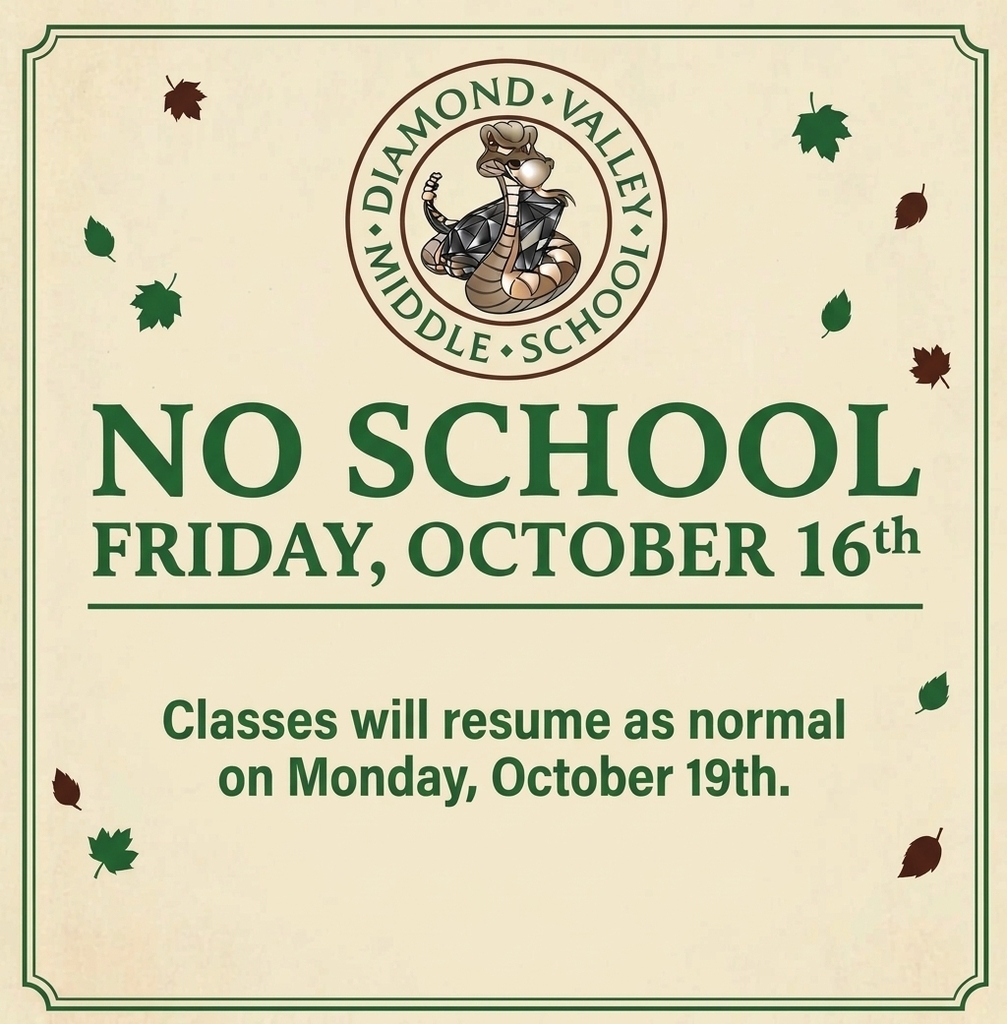 No School October 16th