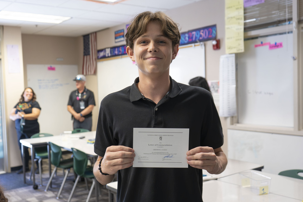 Tahquitz High School - National Merit Scholarship Commendation