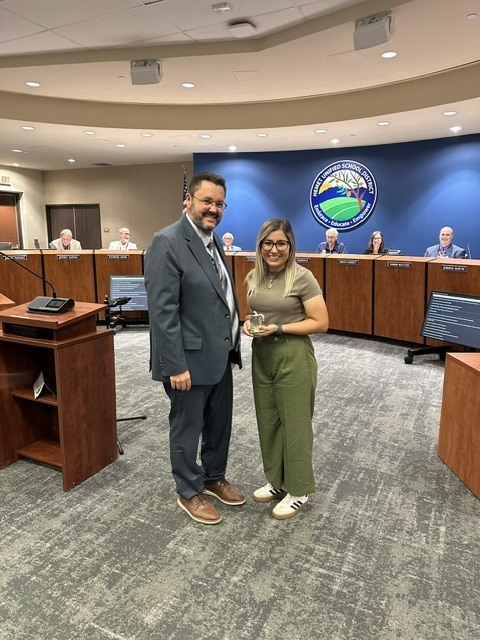 Mrs. Marquez Win Golden Apple Award