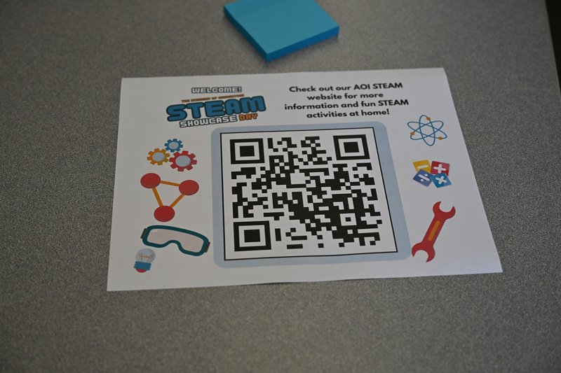 QR Code to STEAM website