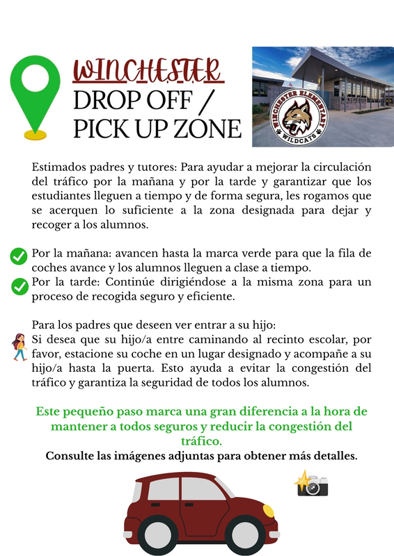 Drop off Zone
