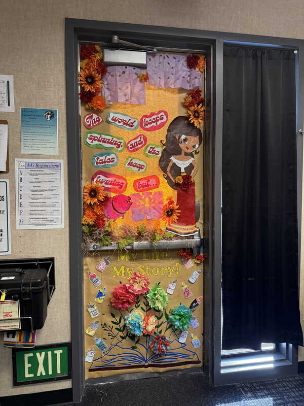 Mrs. Stauffacher & Mrs. Torres with “The Book of Life!”