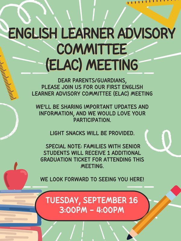 ELAC Meeting