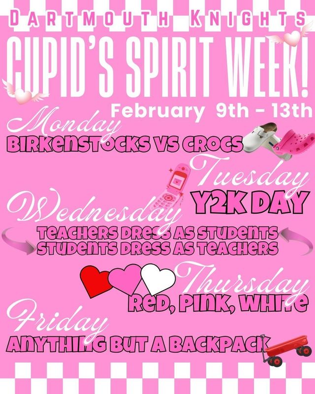 Valentine's Spirit Week and Dance Information