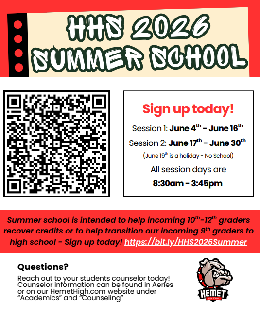 Summer School Flyer