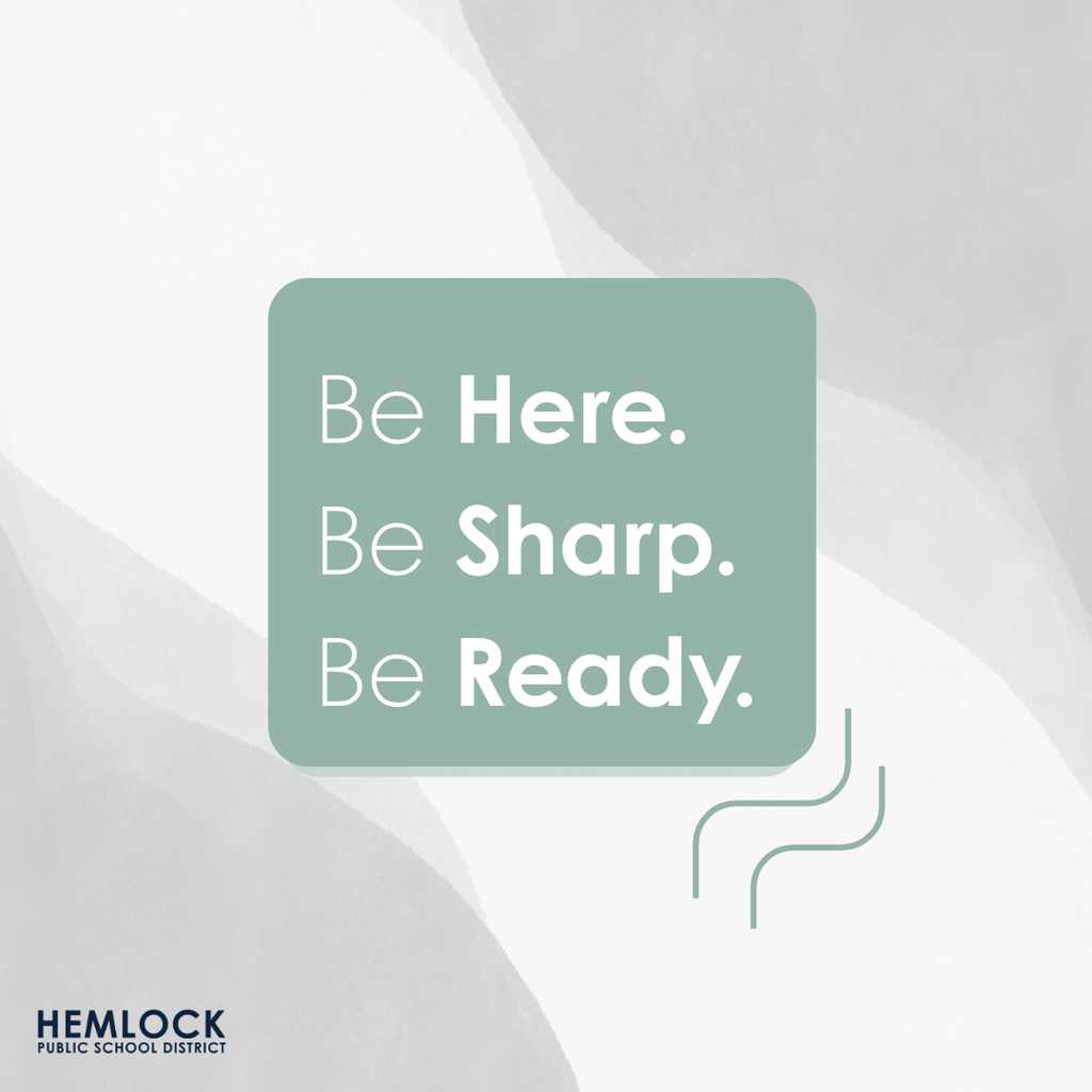 Be Here. Be Sharp. Be Ready.