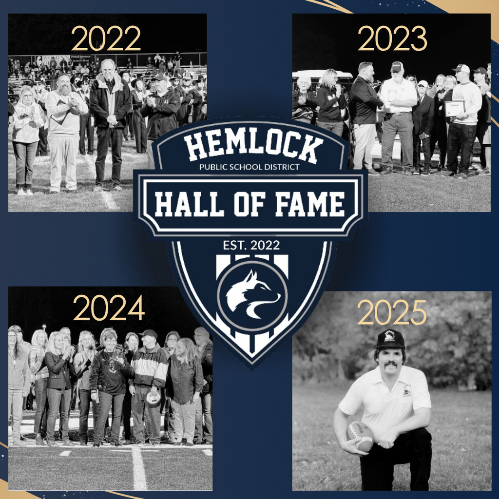 Hemlock Public School District Hall of Fame EST. 2022, Photos of previous award winners