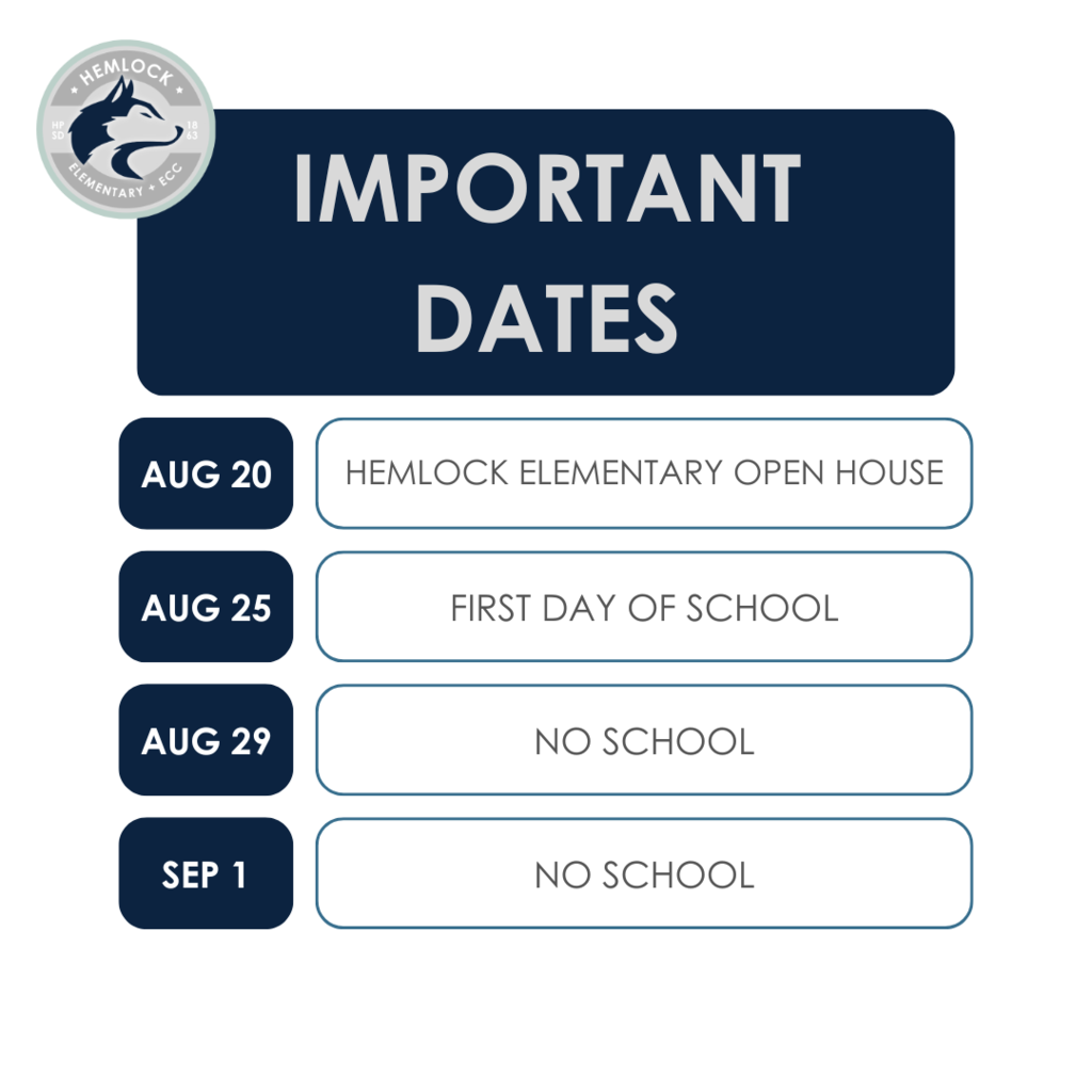 Important Dates