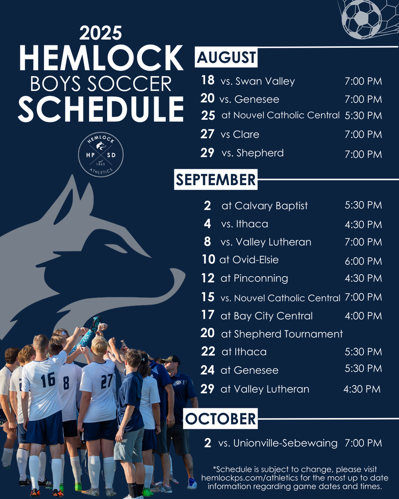 Soccer Schedule