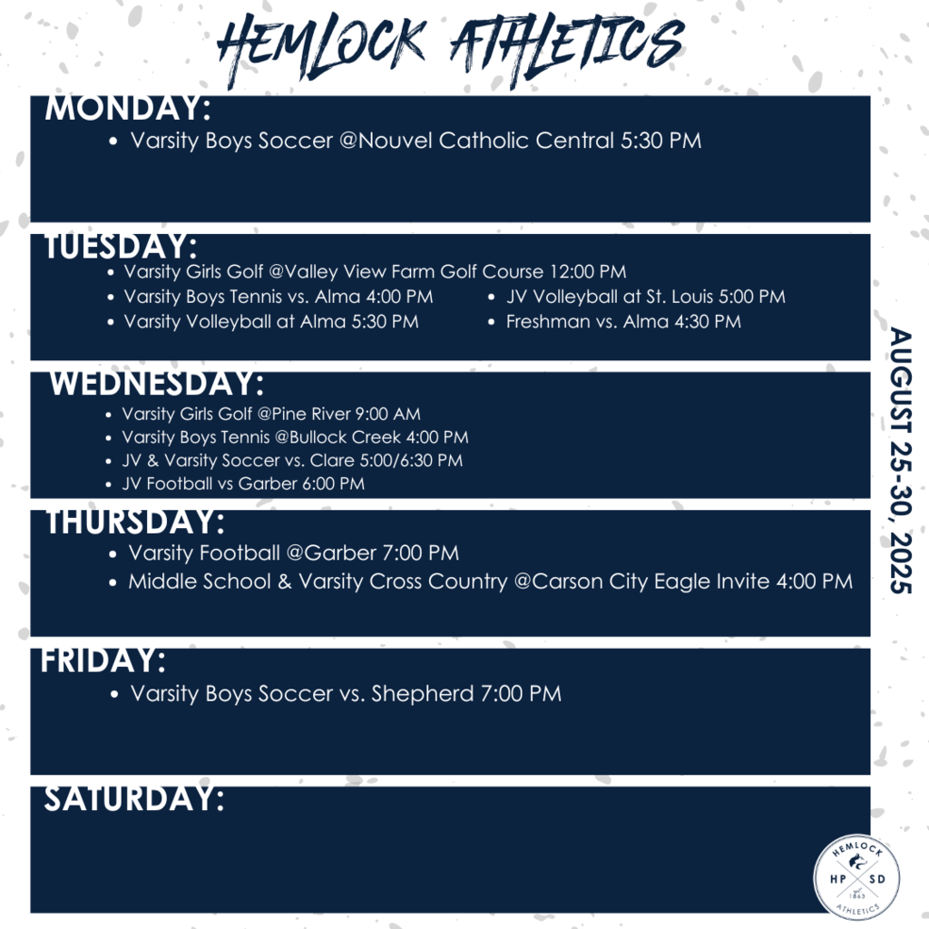 Weekly Schedule