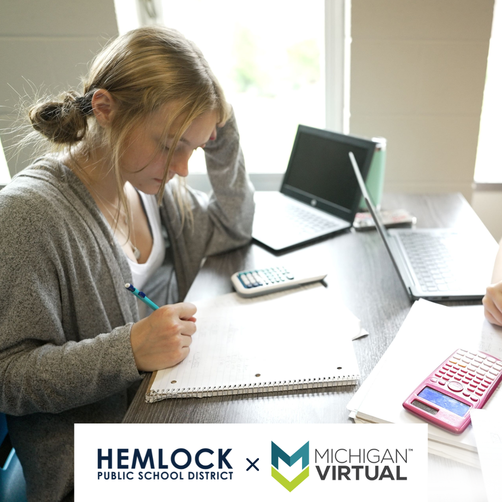 Hemlock Public School District and Michigan Virtual