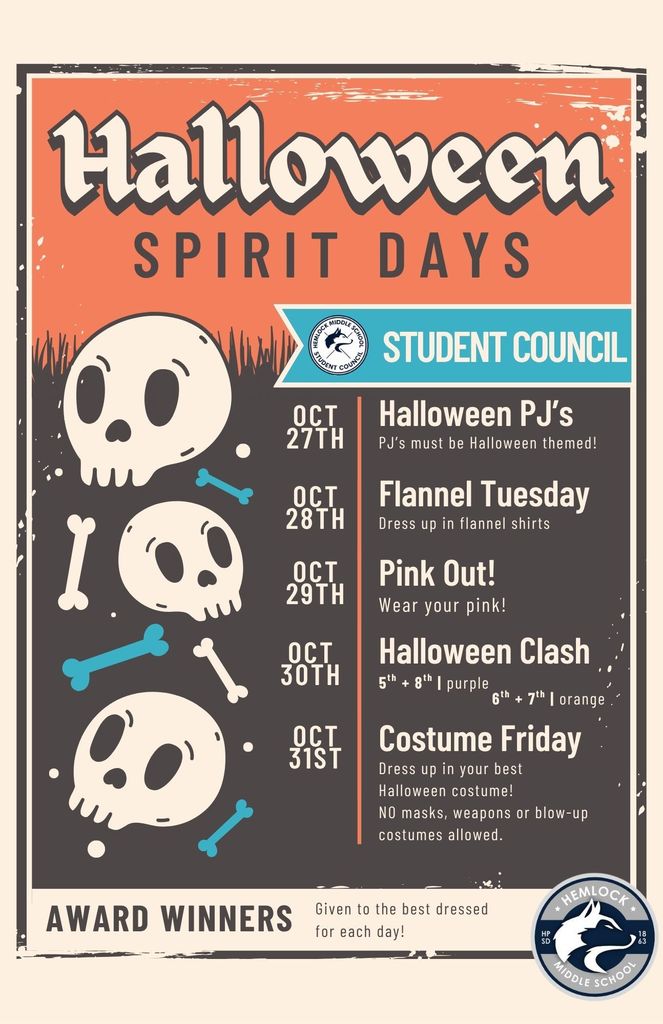 halloween spirit week