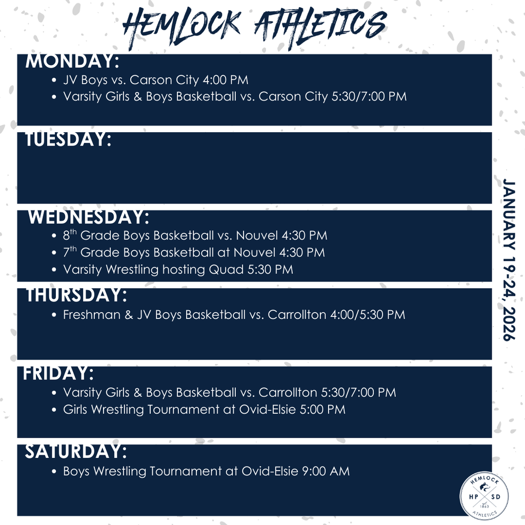 hemlock athletics