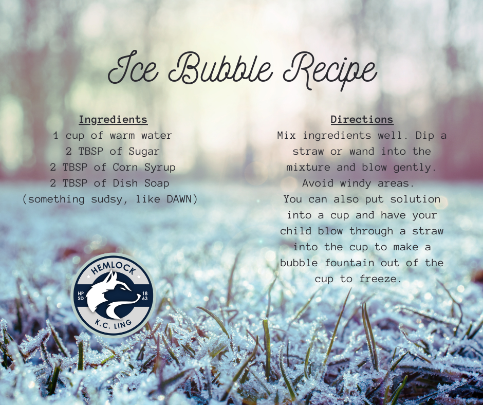 Ice Bubble Recipe