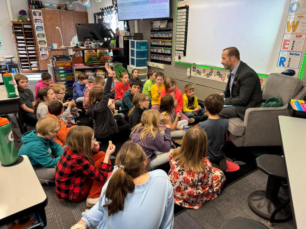 Representative Bierlein visit