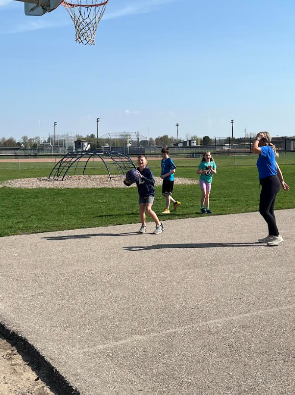 HORSE at recess