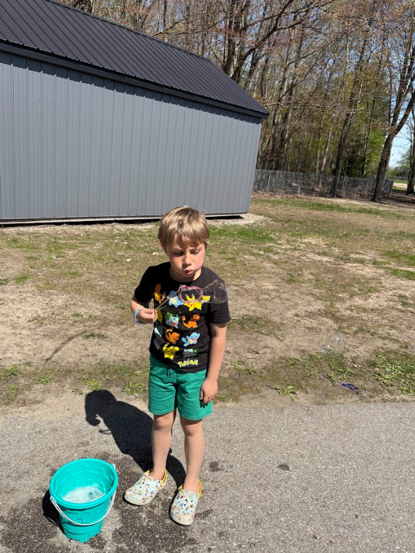 1st Grade Bubble Day