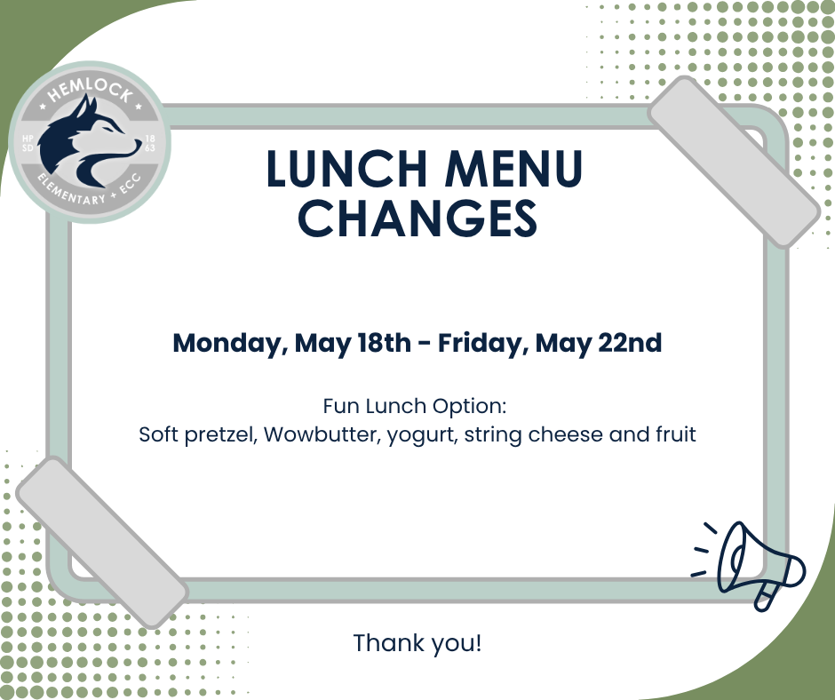 menu change