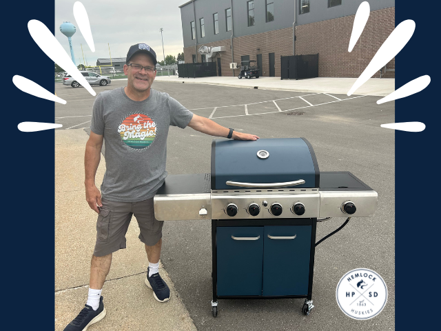Mike with Grill