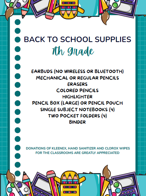 Supply List