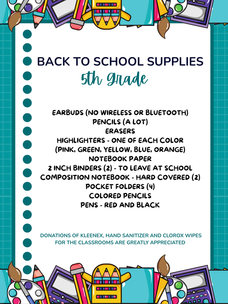 Supply List
