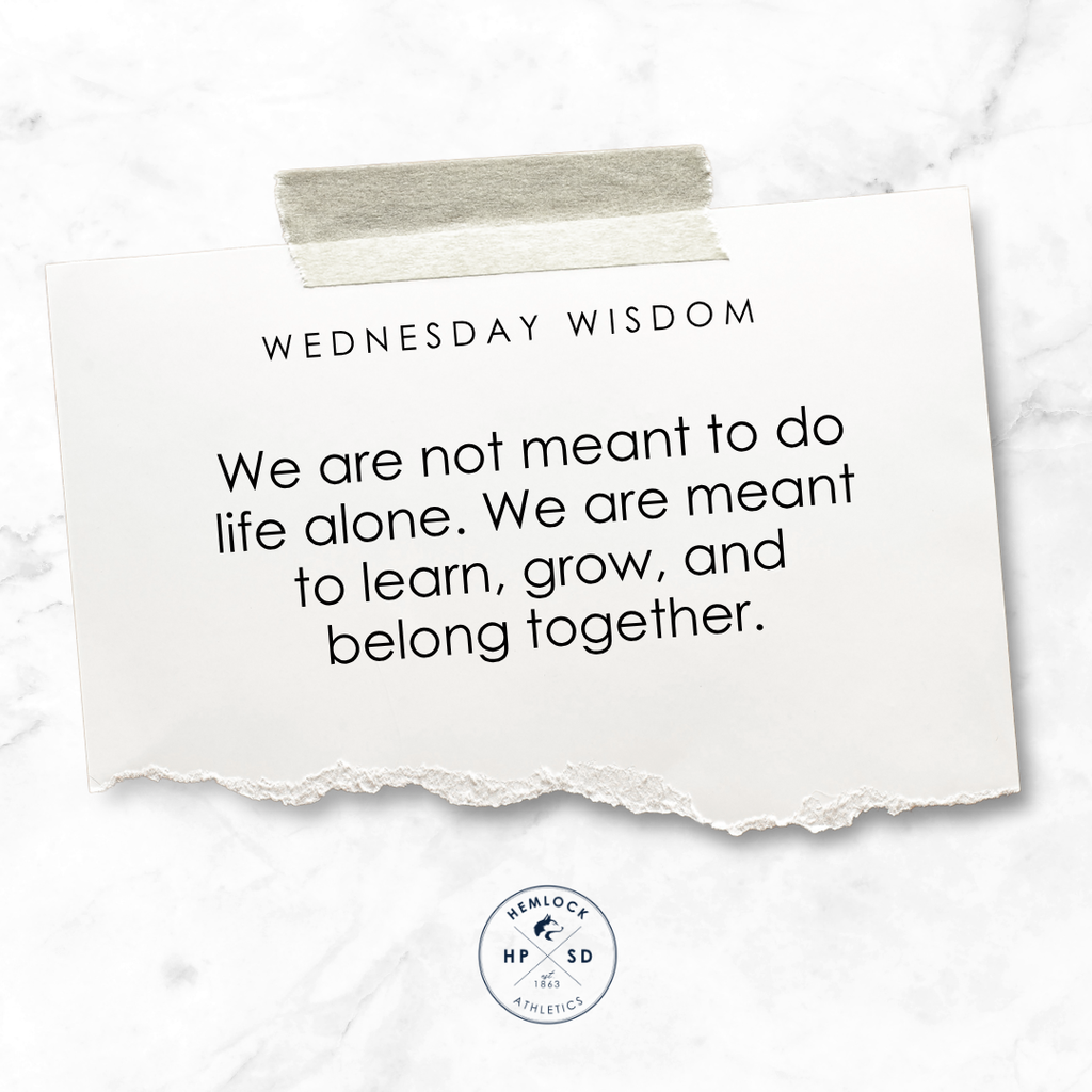 #WednesdayWisdom #HemlockHuskies
