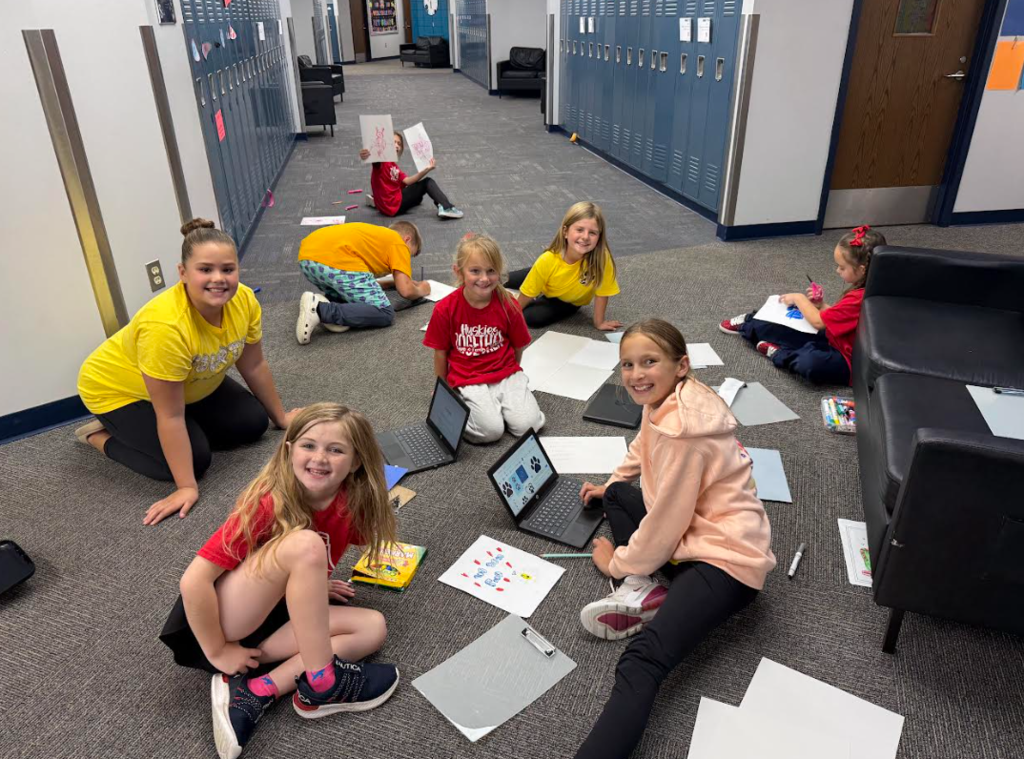 Buddy HOCO Sign Making