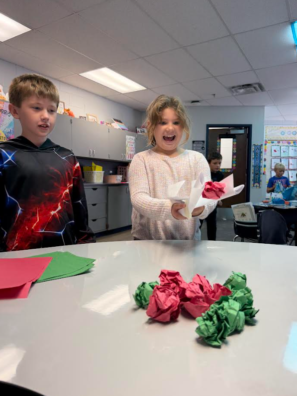 Apple Trapper Fun in 2nd Grade
