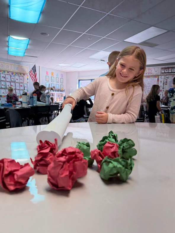 Apple Trapper Fun in 2nd Grade