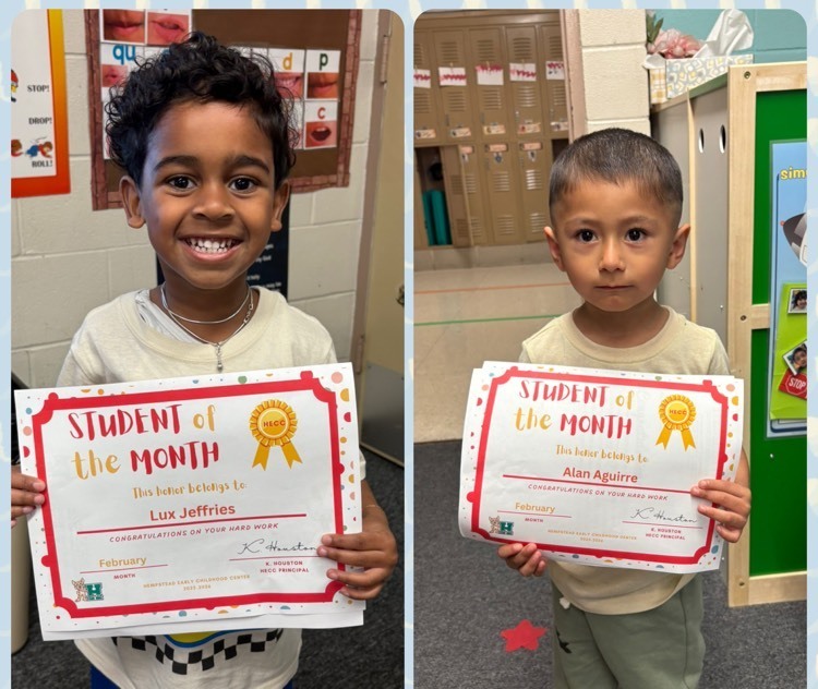 students of the month