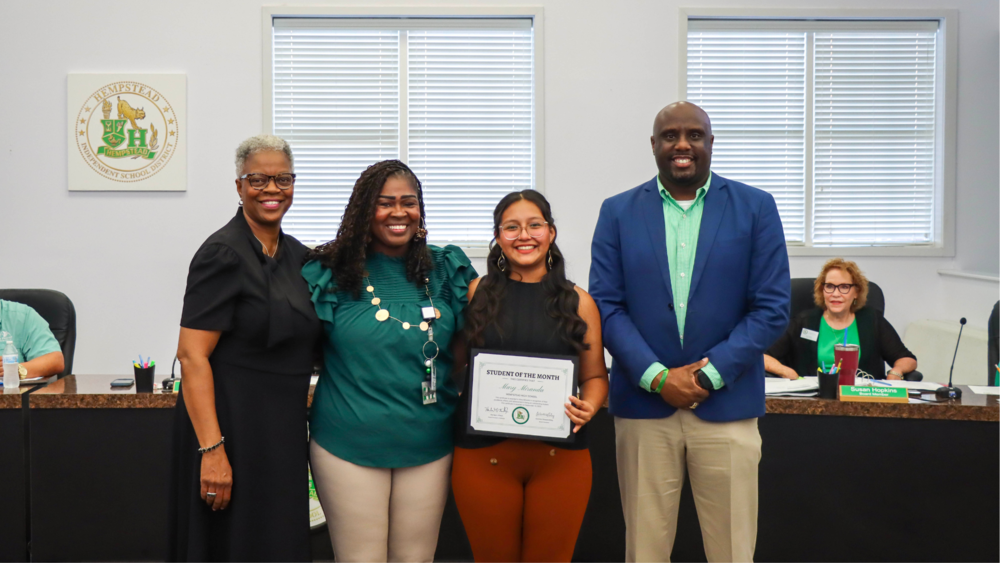 HHS Student of the Month 