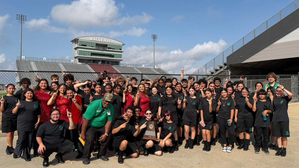 HHS Band at 2025 UIL Region Marching Contest