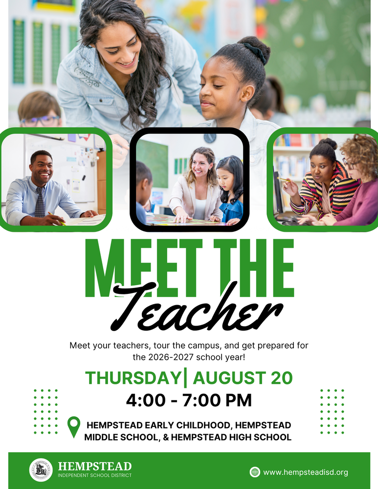 Meet the Teacher Night  August 20