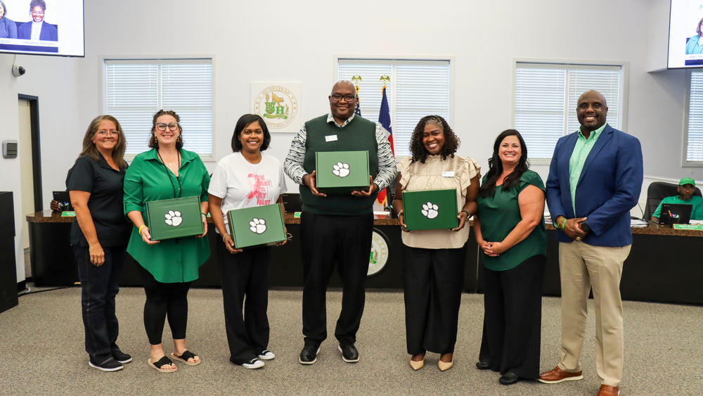 National Principals Month Celebration at Board Meeting