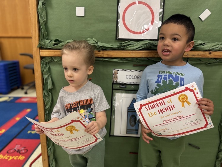 students of the month