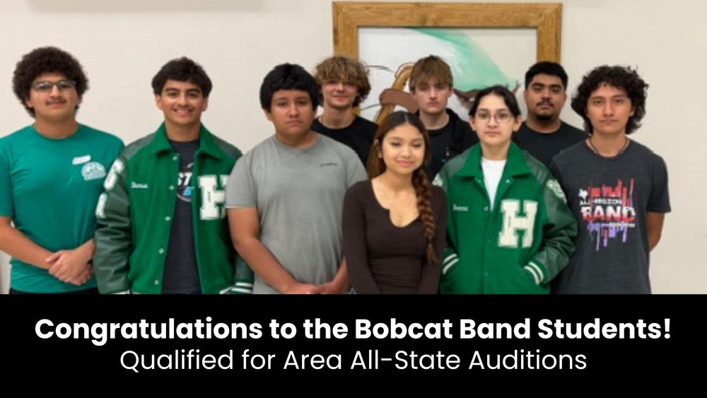 Bobcat Band Students Area All-State Audition Qualifiers