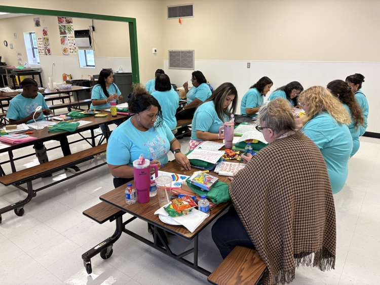 teachers at meeting
