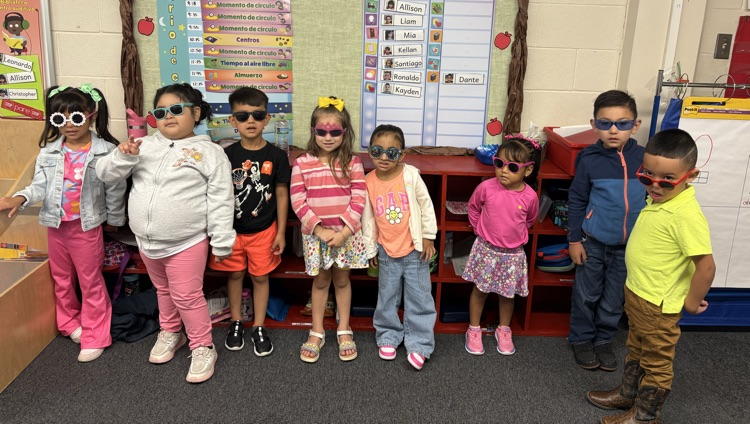 students in sunglasses