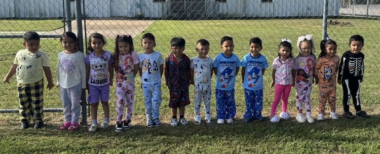 students wearing pajamas