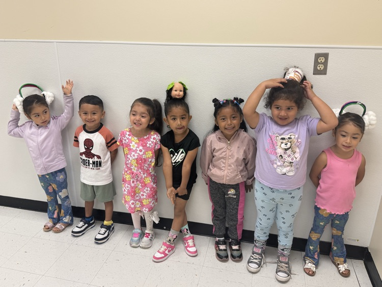 students in wacky clothes
