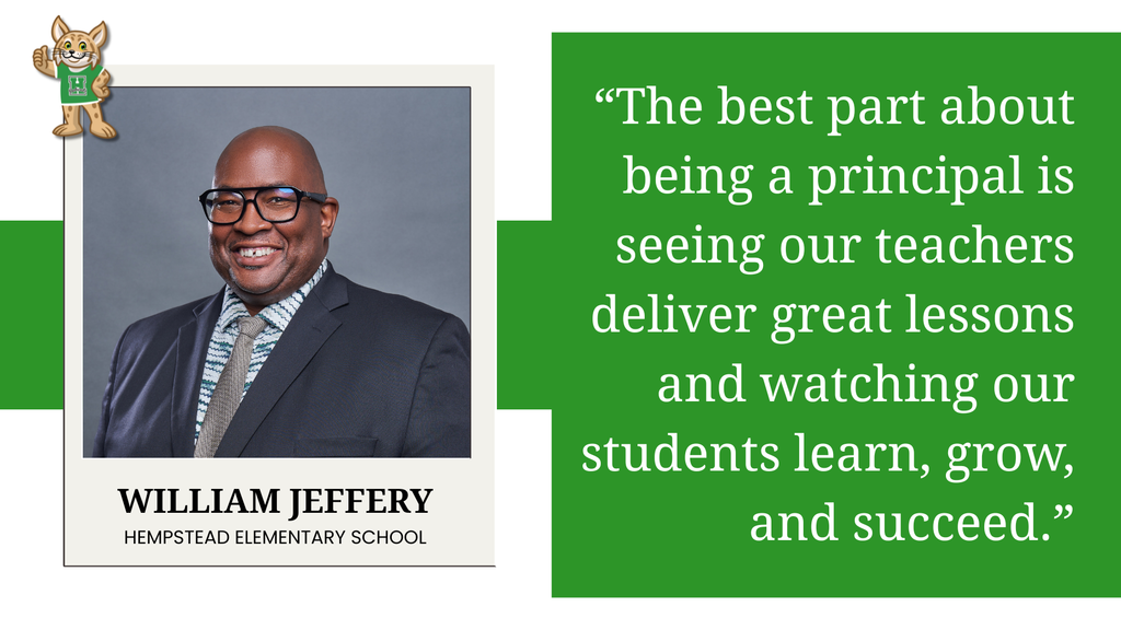 William Jeffery - HES principal month 