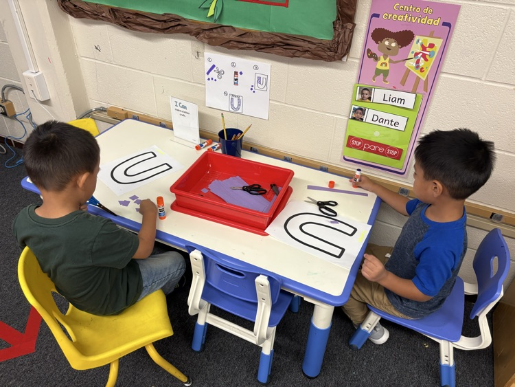students playing in centers time