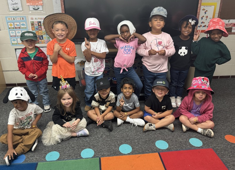 students in hats