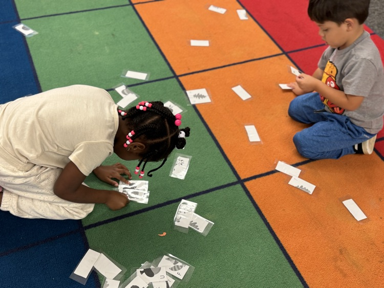 students matching letters 