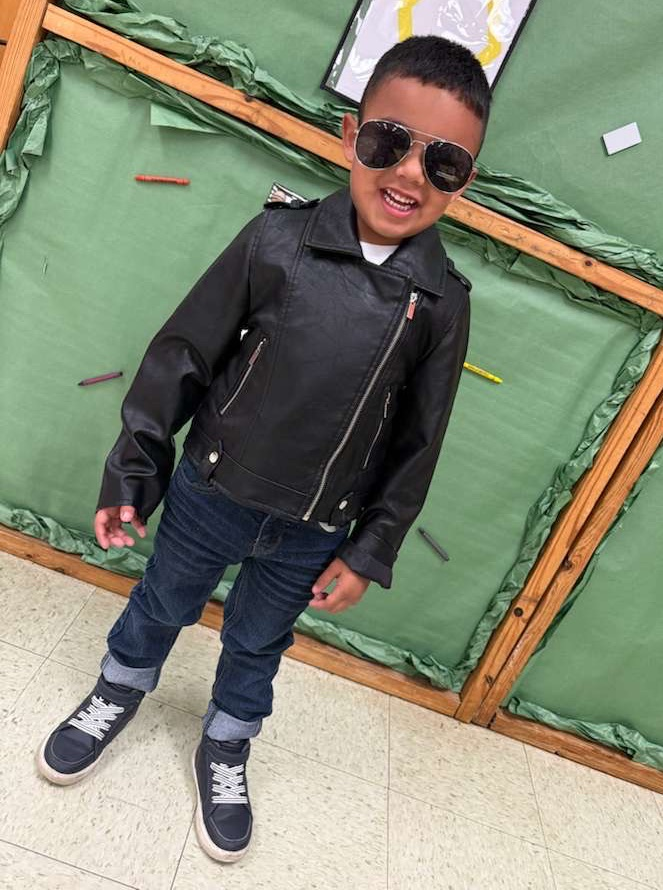 students dressed as 50’s