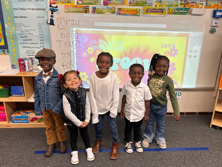 students dressed as 50’s