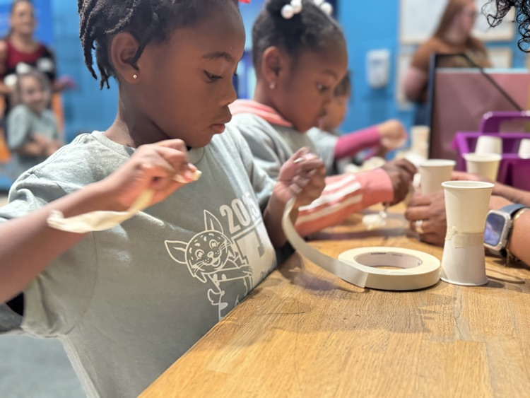 students at the children’s museum